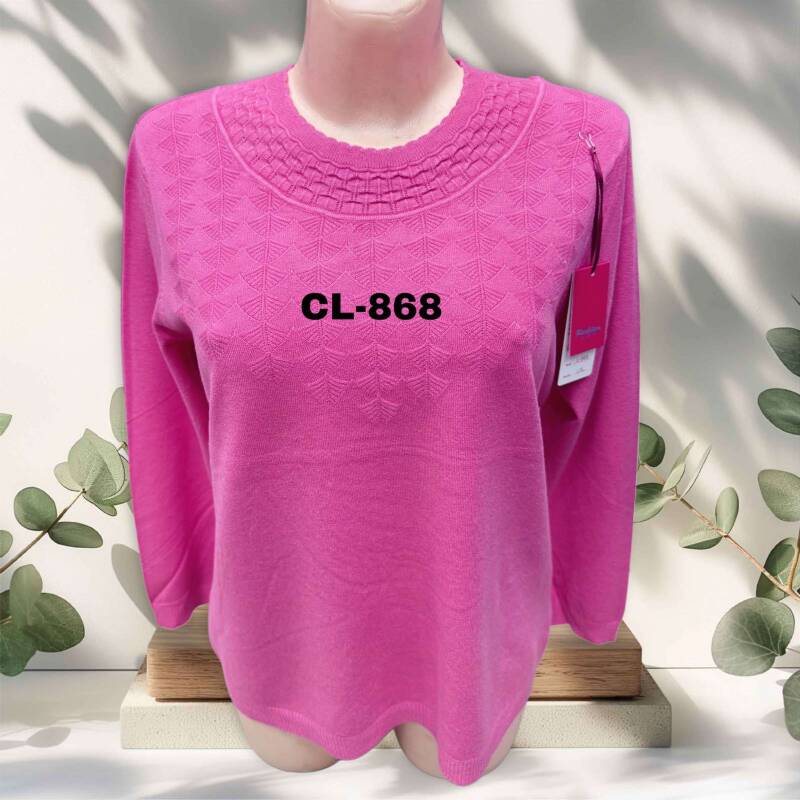 Swetry damskie Roz L-3XL. 1 kolor. Paczka 10 szt